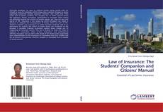 Buchcover von Law of Insurance: The Students' Companion and Citizens' Manual