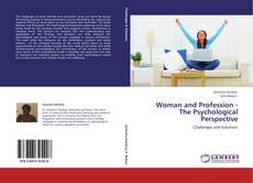 Woman and Profession - The Psychological Perspective kitap kapağı