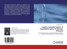 Buchcover von Leptin receptor gene: A Candidate gene in Ascites Disease