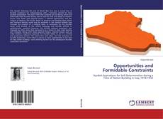 Copertina di Opportunities and Formidable Constraints