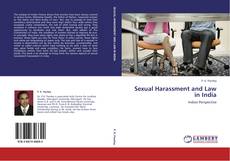 Capa do livro de Sexual Harassment and Law in India 