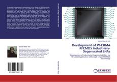 Capa do livro de Development of W-CDMA RFCMOS Inductively-Degenerated LNAs 