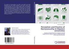 Portada del libro de Perception and Practice of Homosexuality in Nigerian Universities