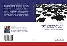 Capa do livro de Identifying Core and Non Core Business Functions 