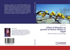 Capa do livro de Effect of Rhizobia on growth of Acacia nilotica in Egypt 