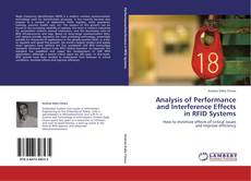 Capa do livro de Analysis of Performance  and Interference Effects  in RFID Systems 