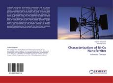 Capa do livro de Characterization of Ni-Co Nanoferrites 