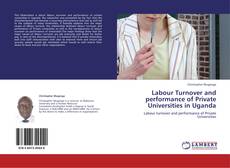 Buchcover von Labour Turnover and performance of Private Universities in Uganda