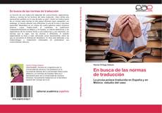 Bookcover of En busca de las normas de traducción