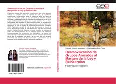 Desmovilización de Grupos Armados al Margen de la Ley y Reinserción kitap kapağı