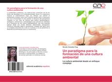 Capa do livro de Un paradigma para la formación de una cultura ambiental 