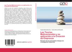 Capa do livro de Las Teorías Motivacionales y su aplicación a la Creación de Empresas 