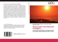 Portada del libro de Sauna solar: Una Solución ecológica