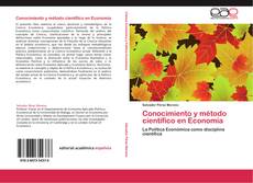 Buchcover von Conocimiento y método científico en Economía