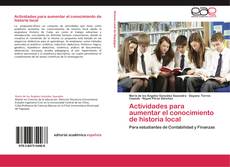 Capa do livro de Actividades para aumentar el conocimiento de historia local 