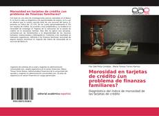 Bookcover of Morosidad en tarjetas de crédito ¿un problema de finanzas familiares?