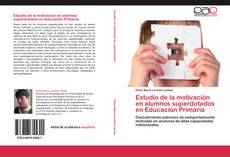 Buchcover von Estudio de la motivación en alumnos superdotados en Educación Primaria