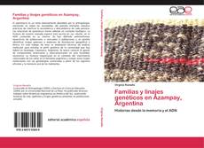 Capa do livro de Familias y linajes genéticos en Azampay, Argentina 