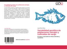 Capa do livro de Variabilidad genética de poblaciones salvajes y cultivadas de sargo 