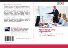 Bookcover of Aprendizaje en la organización