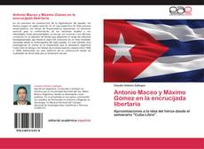 Antonio Maceo y Máximo Gómez en la encrucijada libertaria kitap kapağı