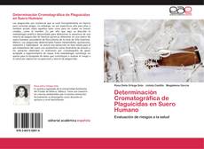 Buchcover von Determinación Cromatográfica de Plaguicidas en Suero Humano