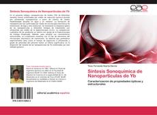 Capa do livro de Síntesis Sonoquímica de Nanopartículas de Yb 