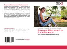 Responsabilidad sexual en la adoslescencia kitap kapağı