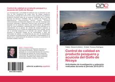Bookcover of Control de calidad en producto pesquero y acuícola del Golfo de Nicoya