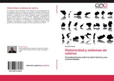 Historicidad y sistemas de valores kitap kapağı