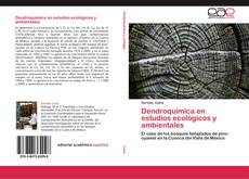 Portada del libro de Dendroquímica en estudios ecológicos y ambientales