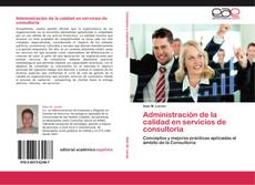 Buchcover von Administración de la calidad en servicios de consultoría