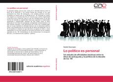 Buchcover von Lo político es personal
