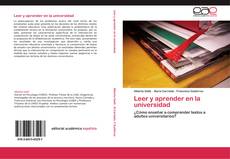 Portada del libro de Leer y aprender en la universidad