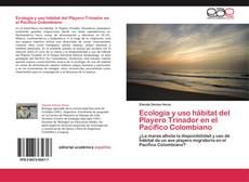 Portada del libro de Ecología y uso hábitat del Playero Trinador en el Pacífico Colombiano