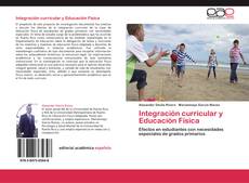 Capa do livro de Integración curricular y Educación Física 