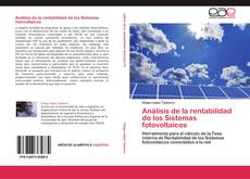 Portada del libro de Análisis de la rentabilidad de los Sistemas fotovoltaicos