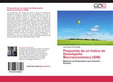 Buchcover von Propuesta de un Indice de Desempeño Macroeconómico (IDM)