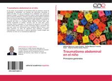 Buchcover von Traumatismo abdominal en el niño