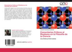 Copertina di Comentarios Críticos al Realismo en la Filosofía de la Ciencia