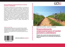 Portada del libro de Emprendimiento empresarial para el sector panelero colombiano