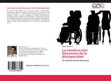 Portada del libro de La construcción discursiva de la discapacidad