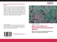 Buchcover von Micro corrosión en industrias del noroeste de Mexico