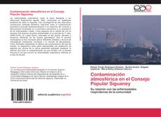 Portada del libro de Contaminación atmosférica en el Consejo Popular Siguaney