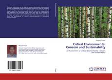 Critical Environmental Concern and Sustainability的封面