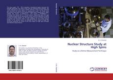 Nuclear Structure Study at High Spins kitap kapağı