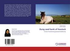 Buchcover von Dung seed bank of livestock