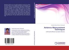 Bookcover of Antenna Measurement Techniques