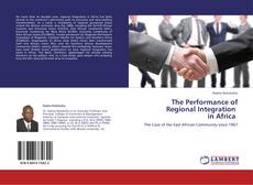 Capa do livro de The Performance of Regional Integration   in Africa 