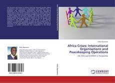 Capa do livro de Africa Crises: International Organisations and Peacekeeping Operations 